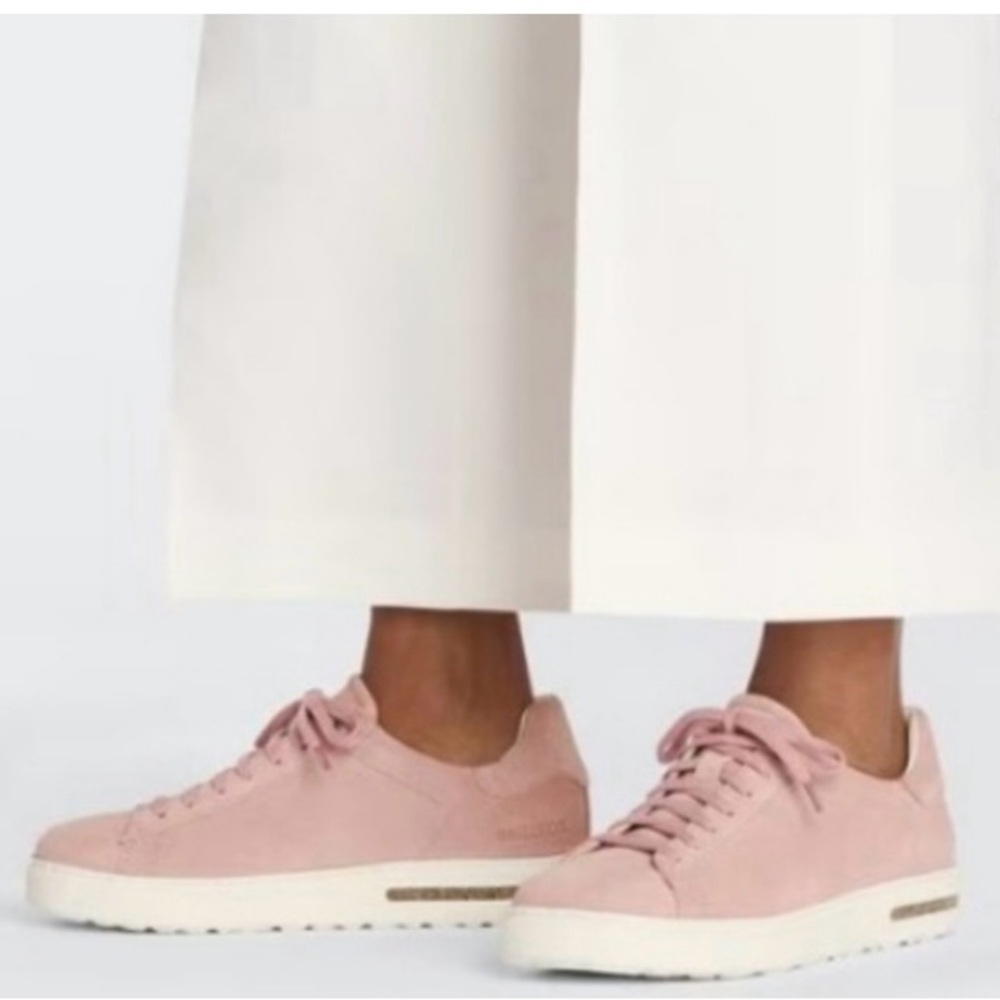 Birkenstock Women's Blush Suede Sneakers